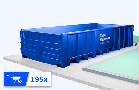 Afvalcontainer 15m³