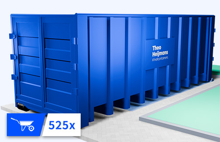 Afvalcontainer 40m³